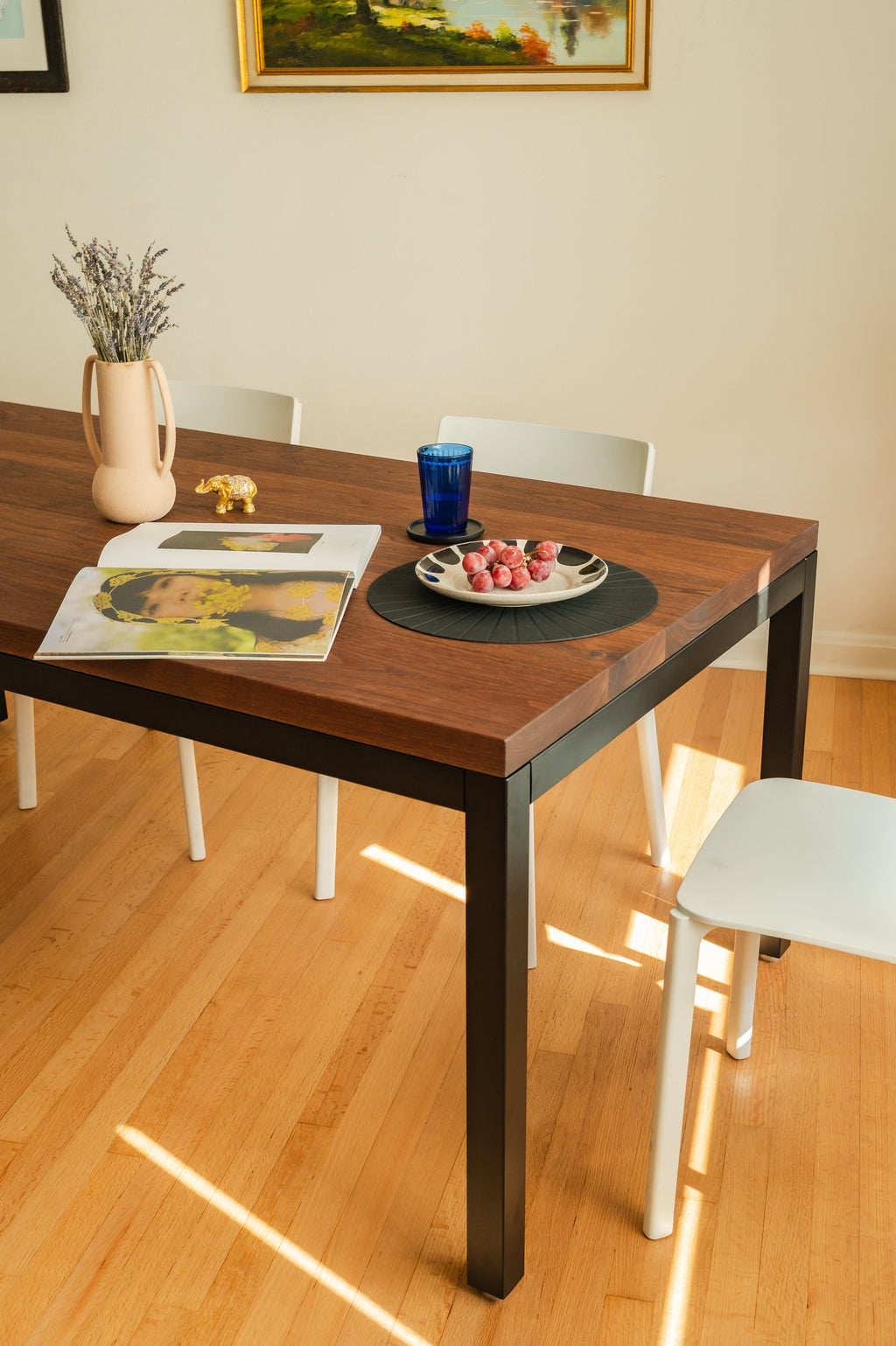 70s  PARSONS table vintage ミッドセンチュリー ポップ Mid Century Multi Color Plastic Parsons Tables - a Set of 3