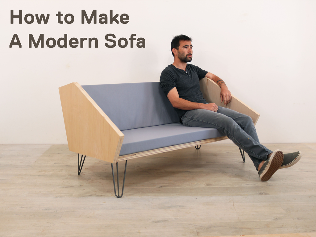 Diy Modern Sofa Or Loveseat