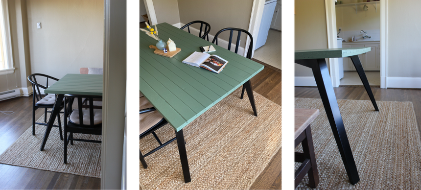 From Barn Door to Dining Room Table, an Old Piece Transformed.