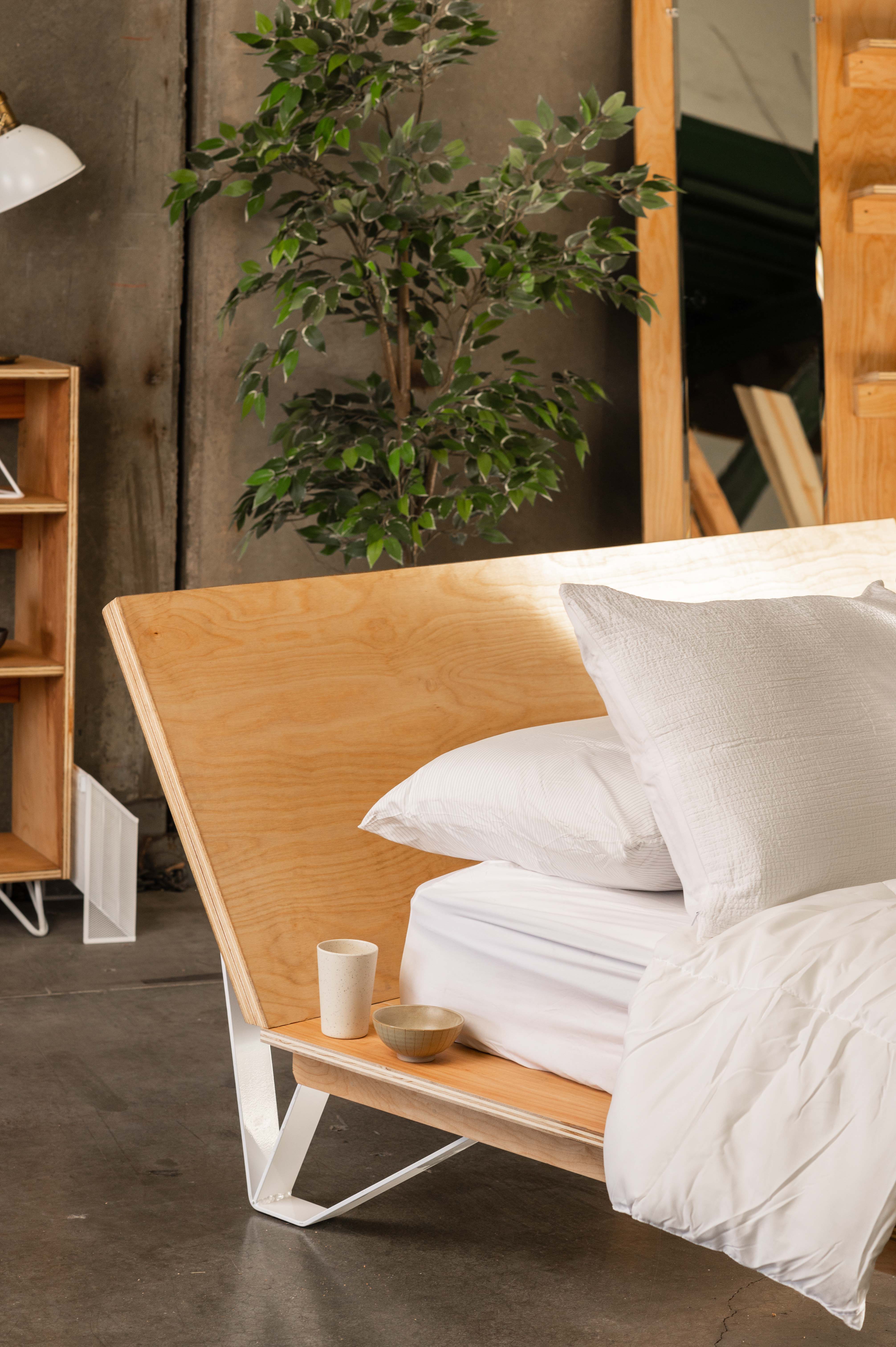 ベッドのフレーム (Bed frame) 組立・引取サービス無料 | ソノ LEG Sベッド ベッドフレーム | 大川