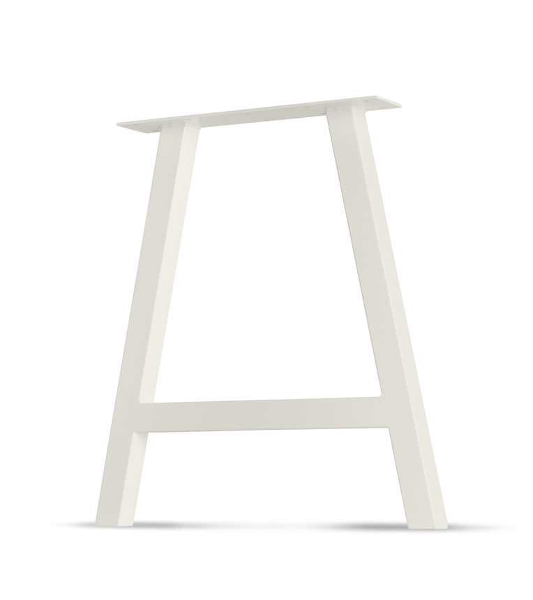 A-Frame Table & Bench Leg - 2" x 2" Tube Steel - Buttercream