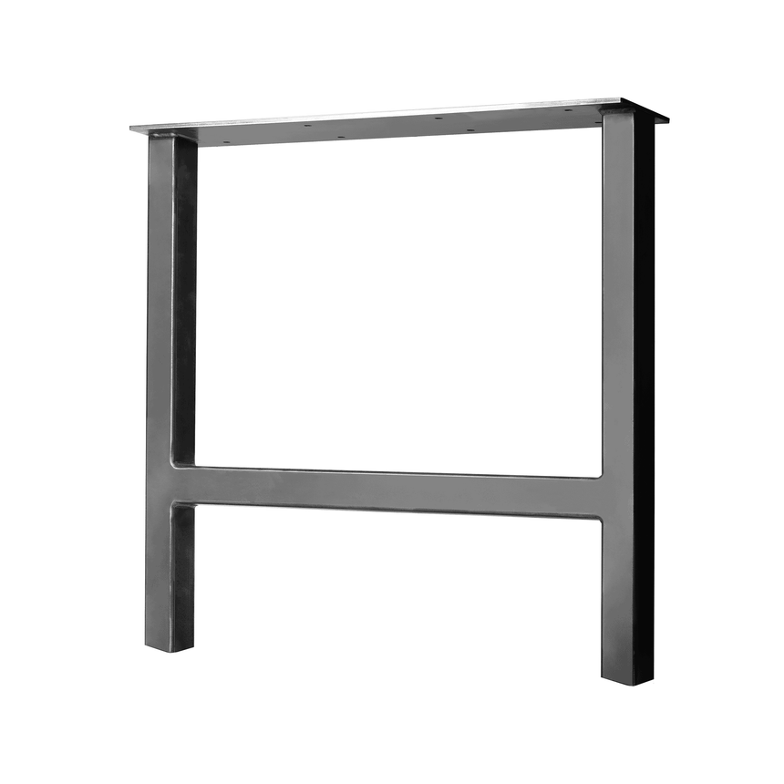 H-Frame Tube Steel Table & Bench Leg - 2" x 2" Tube Steel - Buttercream