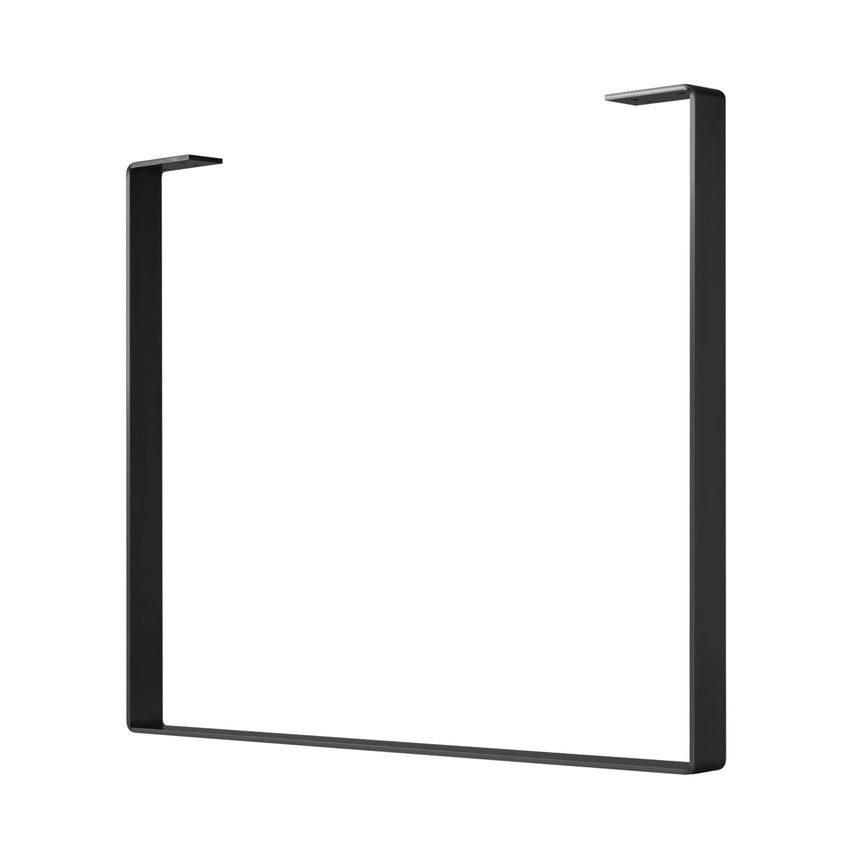 Super Duty U-Shape Flat Bar Table Leg & Bench Base (Sold Separately) - Clear Coated - 35" - 40" Height - 0.5" Thick Metal