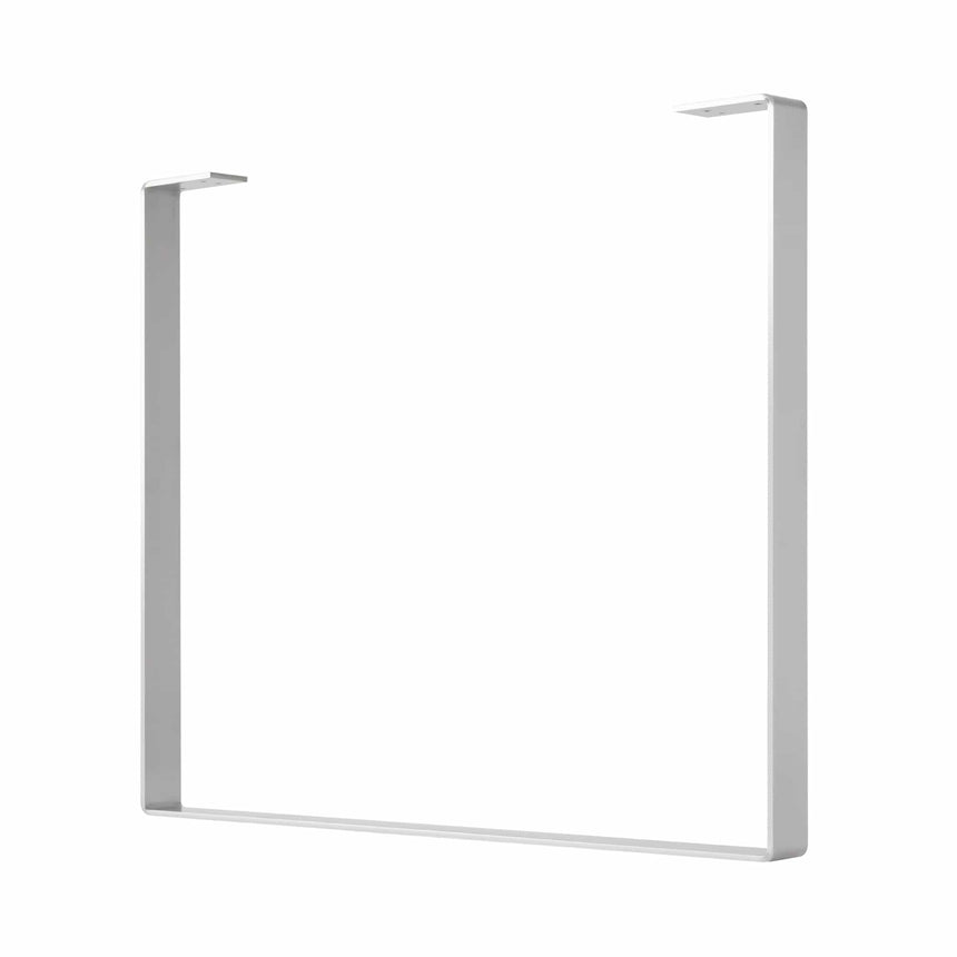 Super Duty U-Shape Flat Bar Table Leg & Bench Base (Sold Separately) - White - 27" - 29" Height - 0.5" Thick Metal