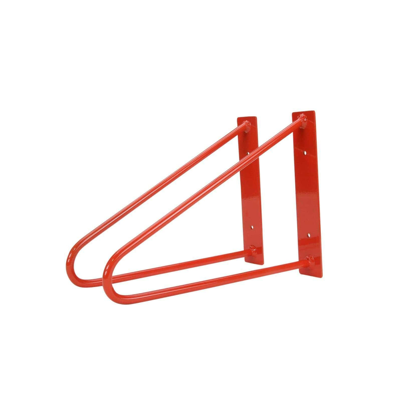 Original Hairpin Shelf Brackets / Floating Desk Brackets, Pair of 2‚  Orange-Red 11\, image size:1400x1400