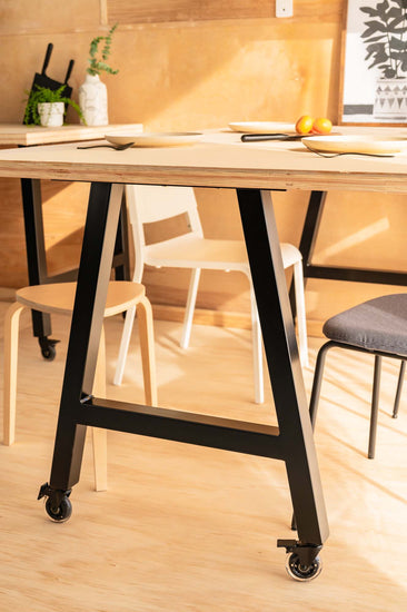 Semi exact steel table legs discount